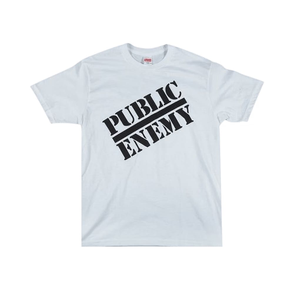 Supreme x Undercover x Public Enemy Blow Your Mind T-Shirt White
