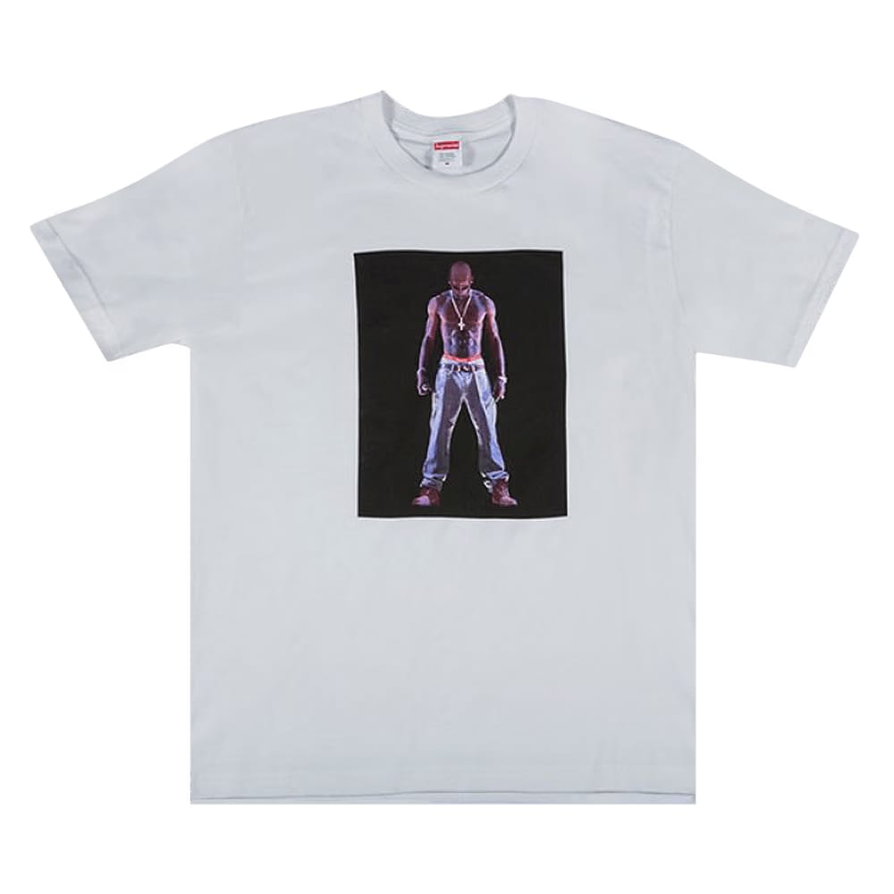 Supreme Tupac Hologram T-Shirt White