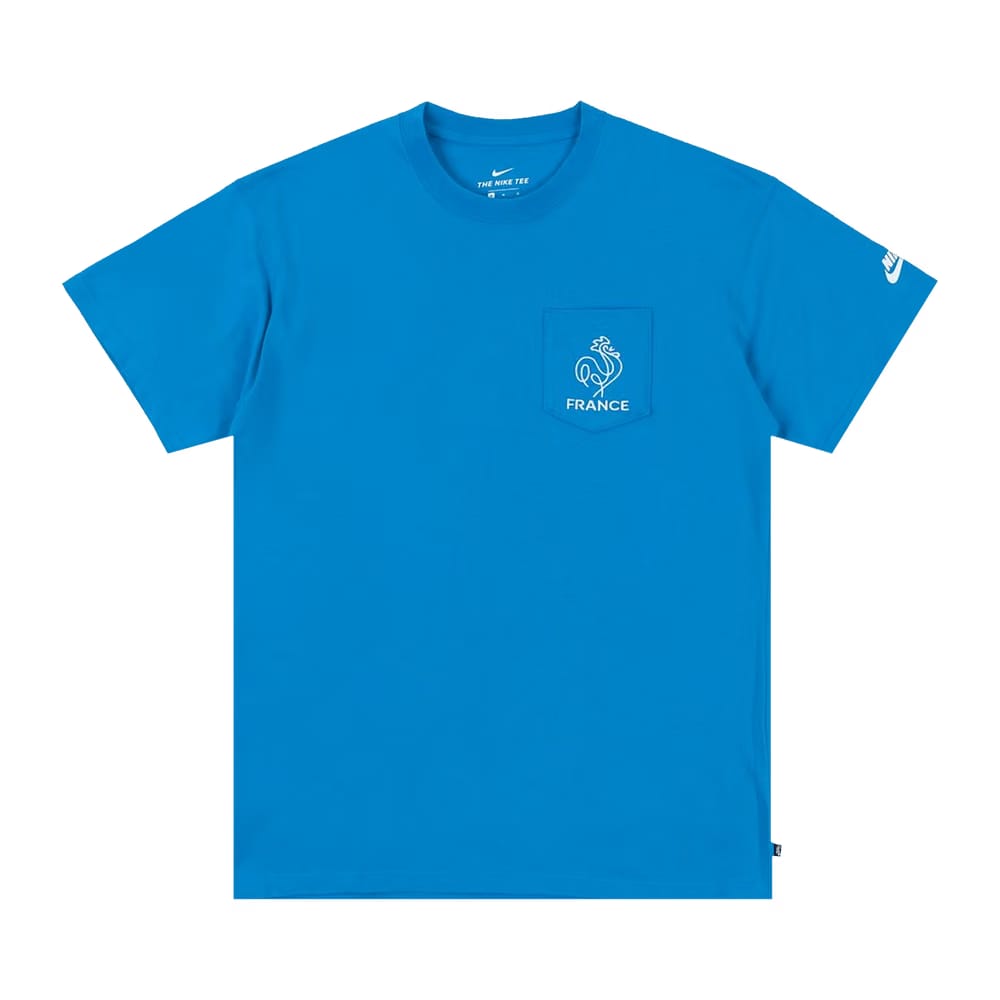 Nike SB x Parra France Federation Kit T-Shirt Neptune Blue/White