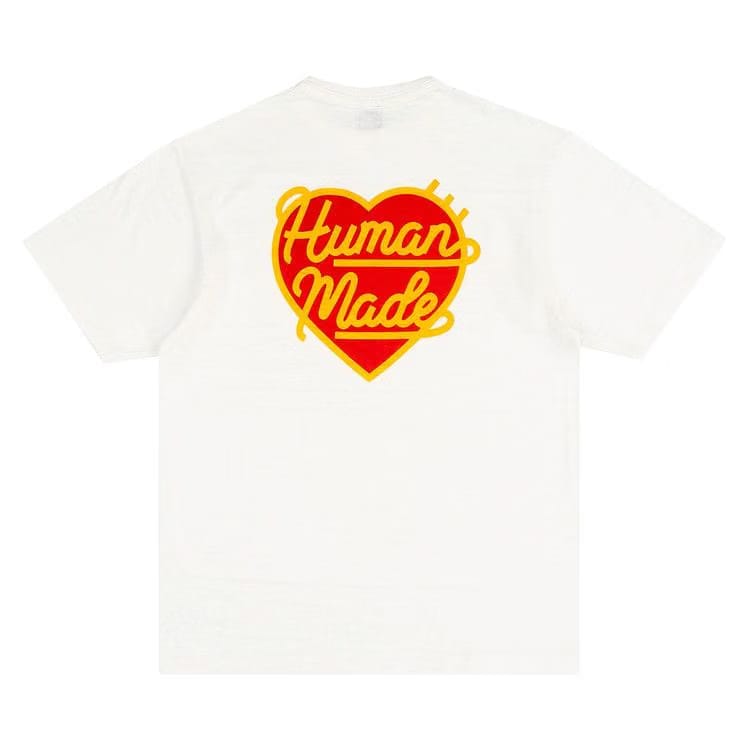 Human Made Heart Badge T-Shirt White