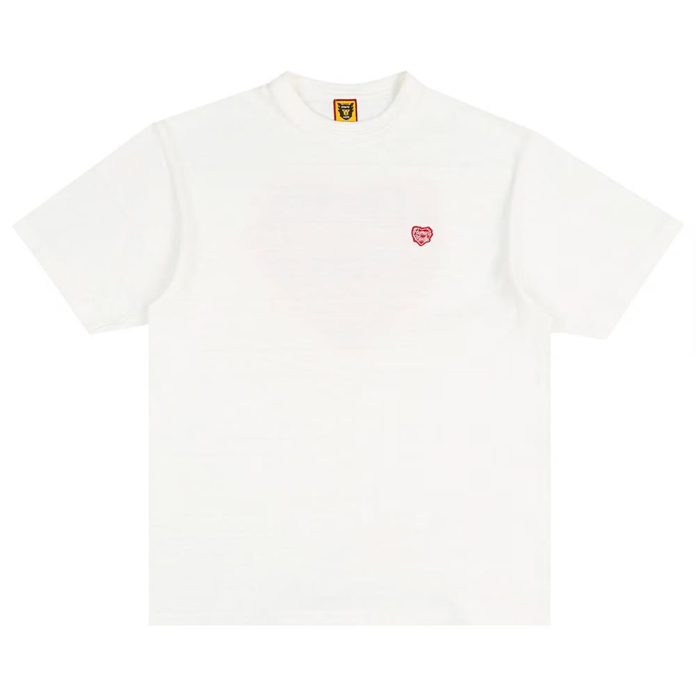 Human Made Heart Badge T-Shirt White