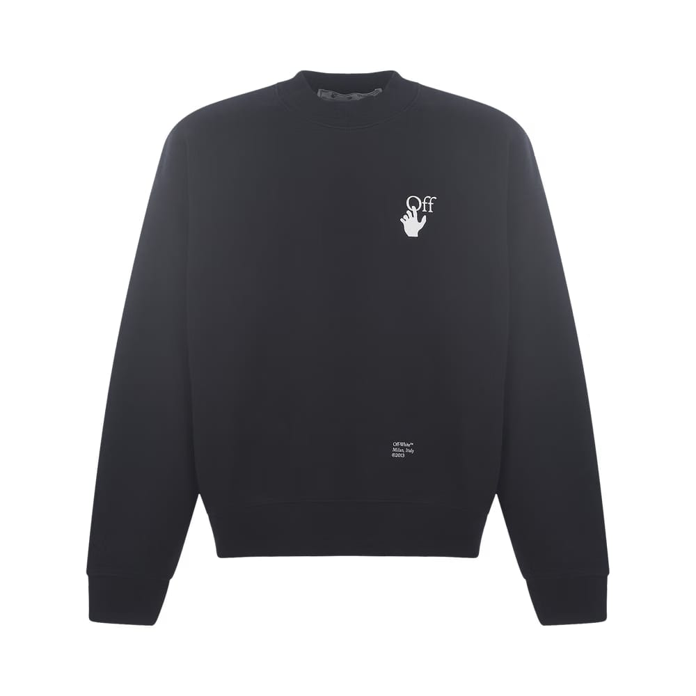 Off-White Caravaggio Arrows Sweatshirt Black