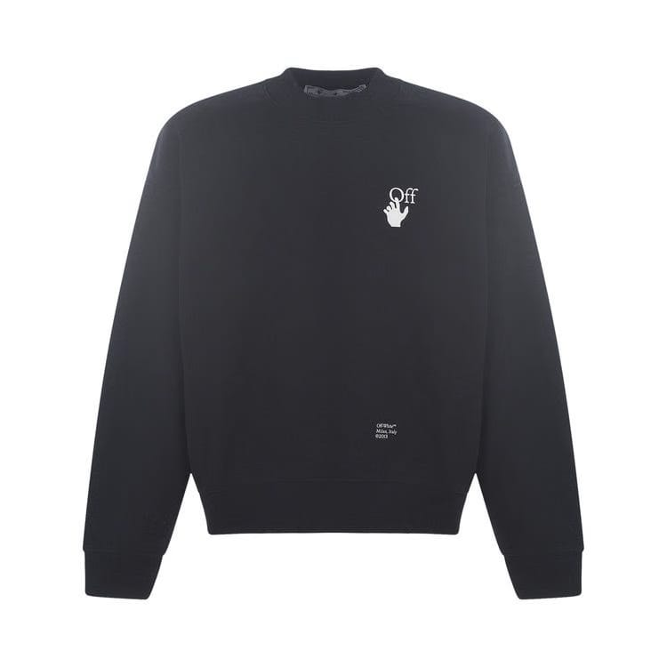 Off-White Caravaggio Arrows Sweatshirt Black