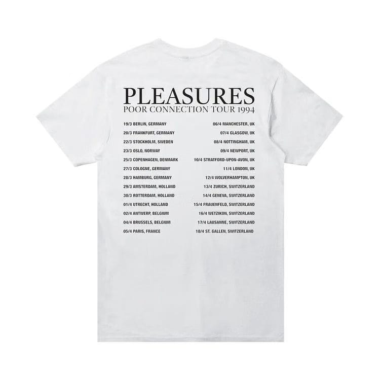 Pleasures Poor Connection T-Shirt White