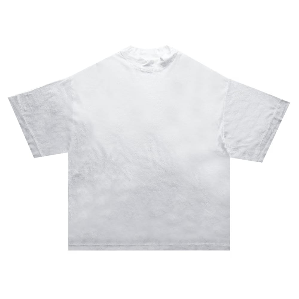 1017 ALYX 9SM Distressed Oversized T-Shirt White