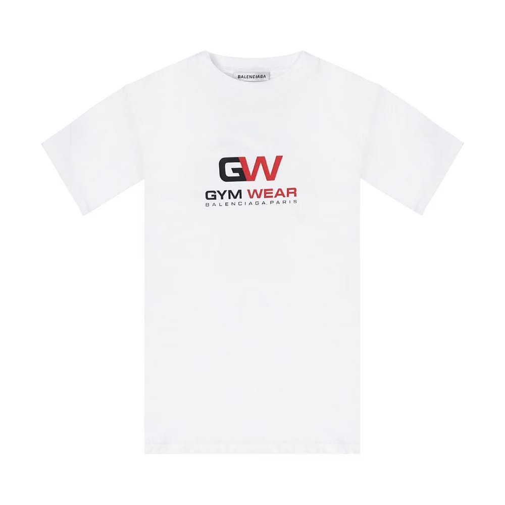 Balenciaga Gym Wear T-Shirt White
