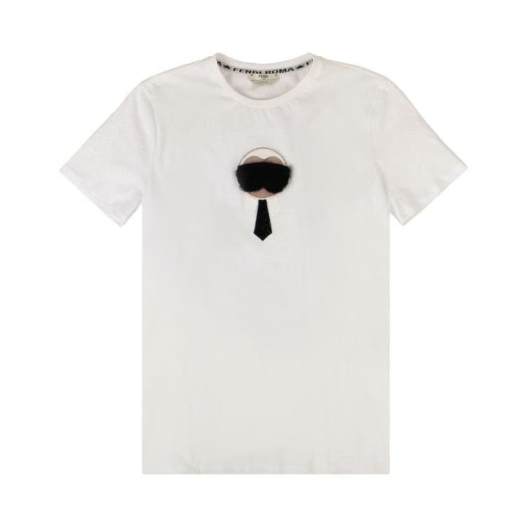 Fendi x Karl Lagerfield Karl Monster T-Shirt White