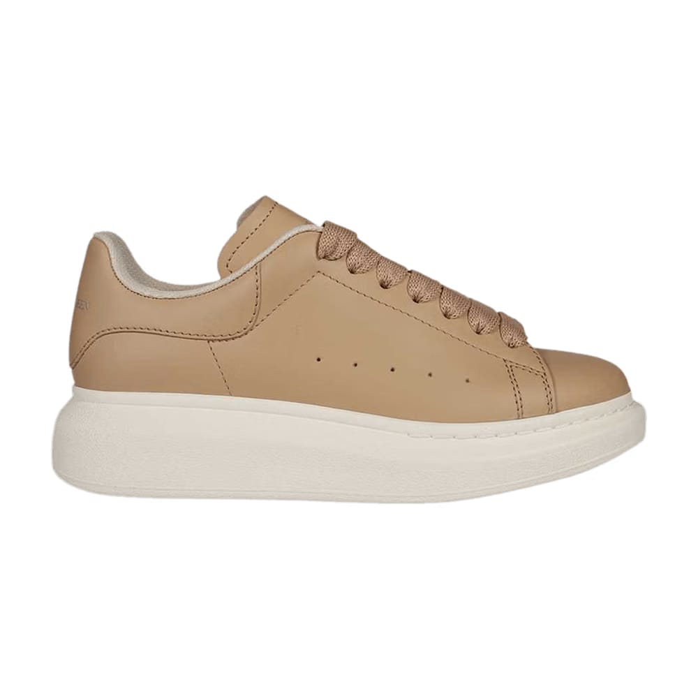 Alexander McQueen Wmns Oversized Sneaker 'Beige White'