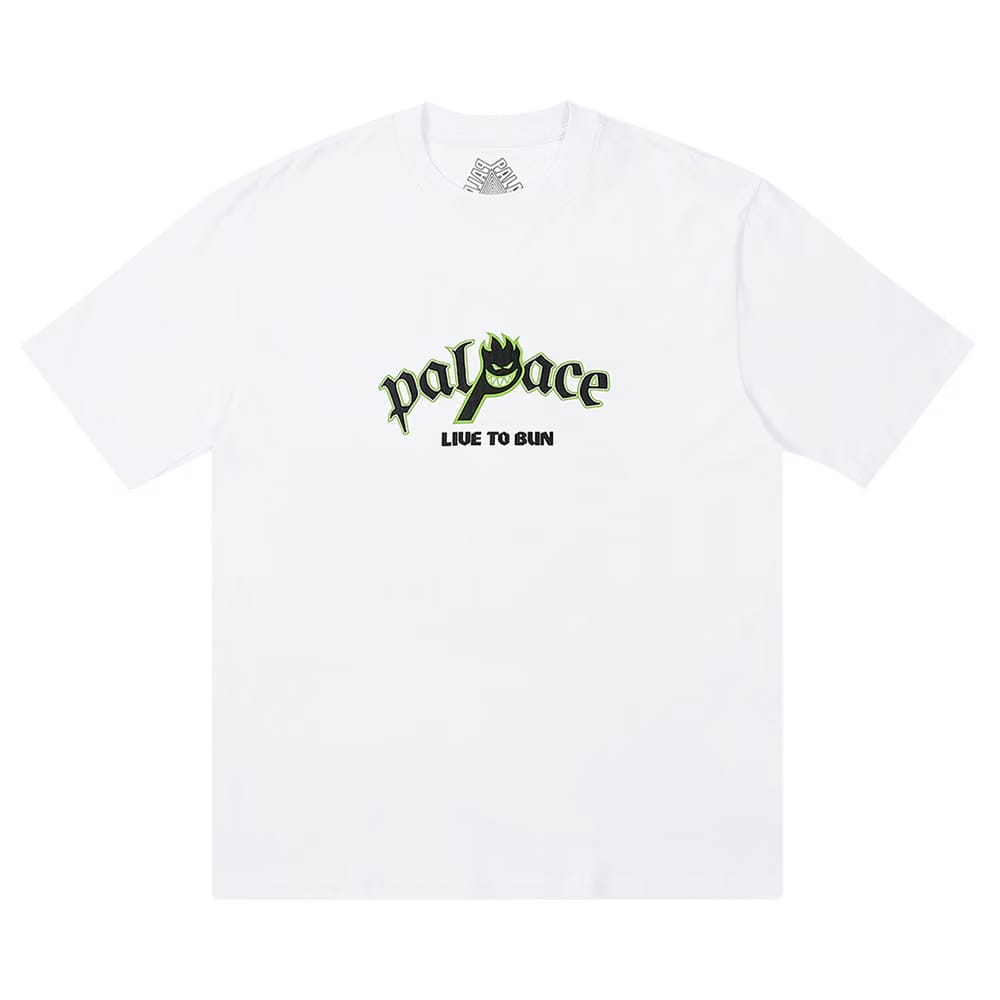 Palace x Spitfire P-Head T-Shirt White