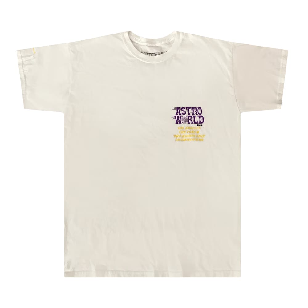 Cactus Jack by Travis Scott Astroworld LA Exclusive T-Shirt White