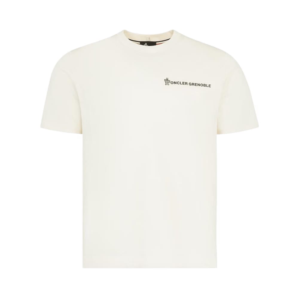 Moncler Grenoble Shorts-Sleeve T-Shirt White