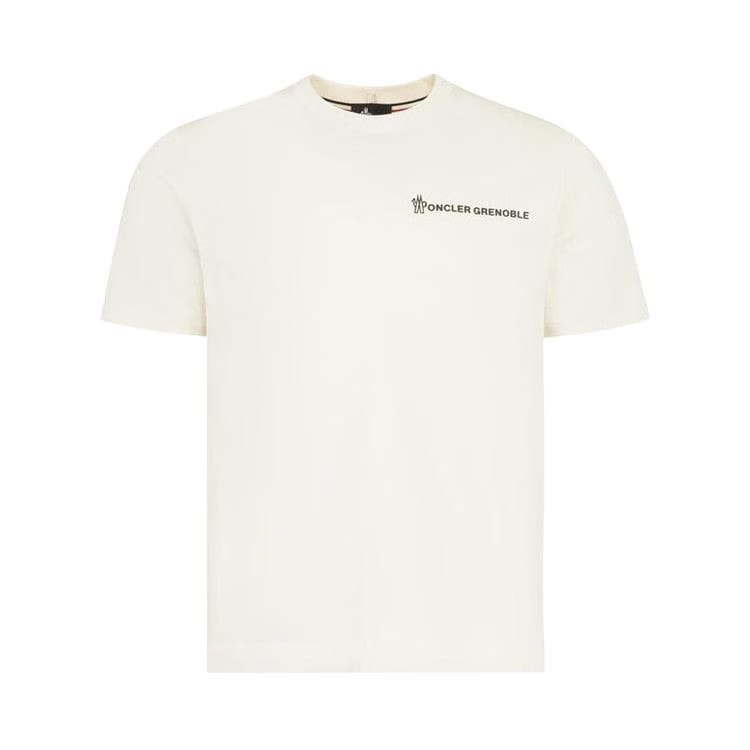 Moncler Grenoble Shorts-Sleeve T-Shirt White