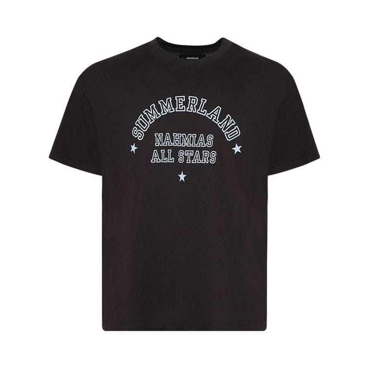 Nahmias Summerland All Stars Boxy T-Shirt Off Black