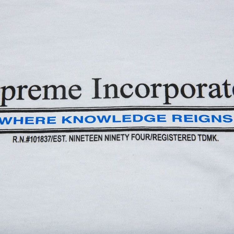 Supreme Inc. T-Shirt White
