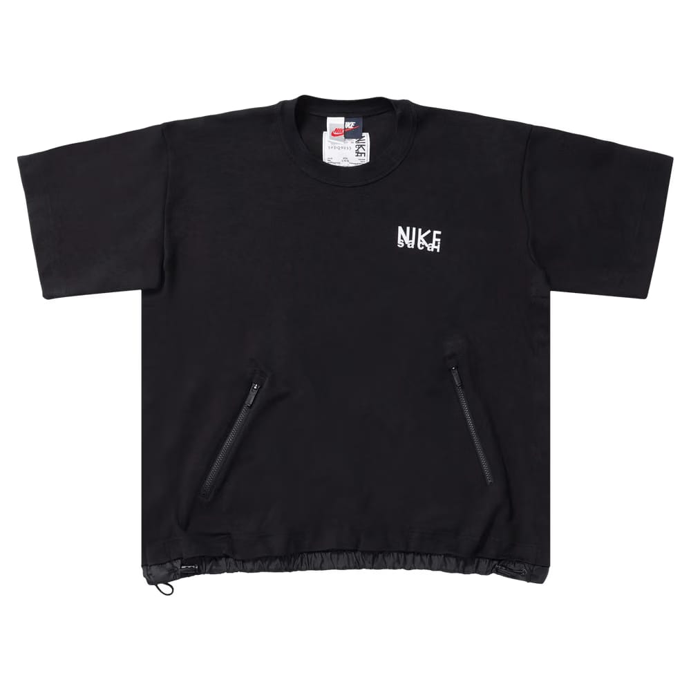 Nike x Sacai Short-Sleeve Top Black