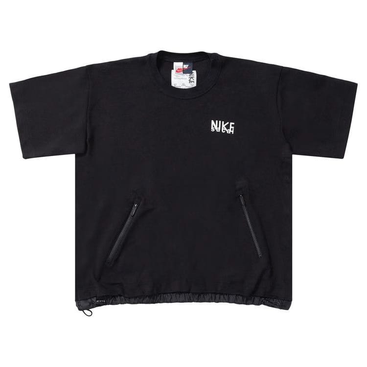 Nike x Sacai Short-Sleeve Top Black