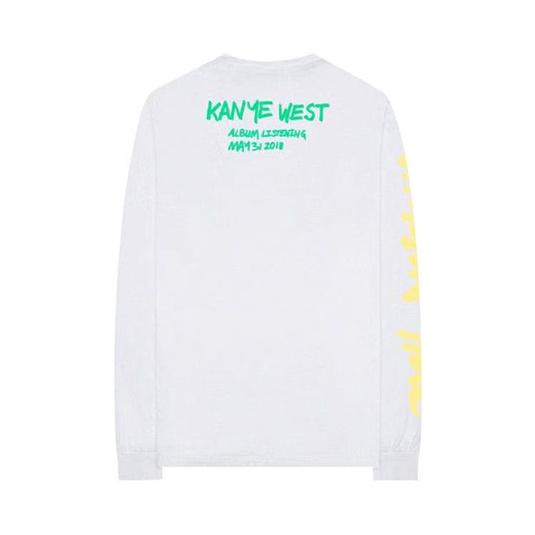 Kanye West Wyoming Long-Sleeve T-Shirt White
