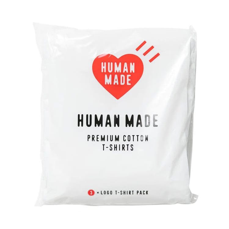 Human Made 3-Pack T-Shirt Set White