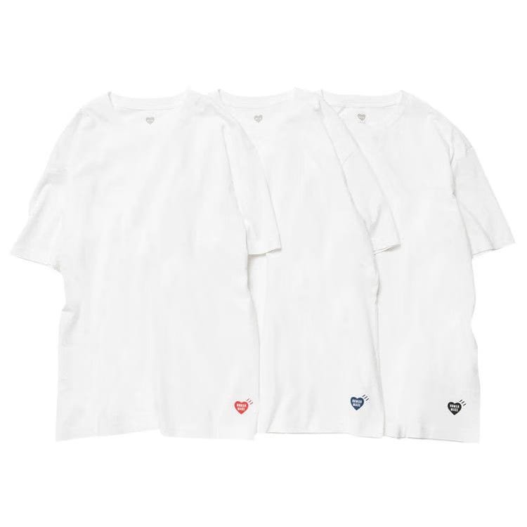 Human Made 3-Pack T-Shirt Set White