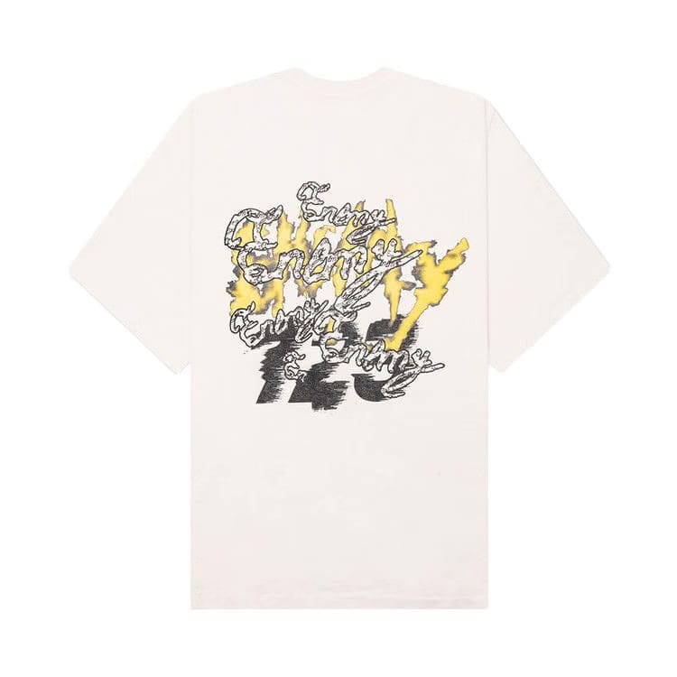 RIVINGTON roi Rebis CVA Snake T-Shirt Vintage White