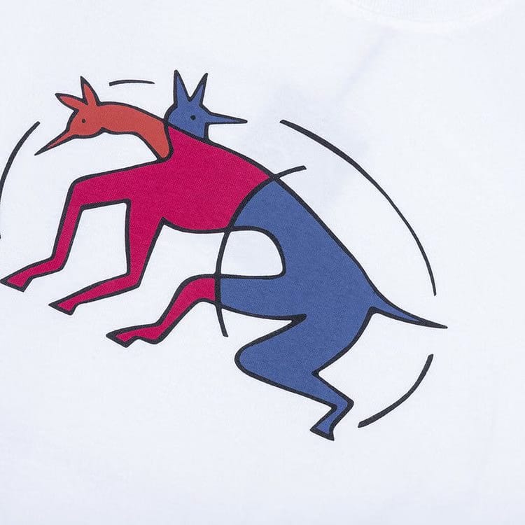 Parra The Zoomies T-Shirt White