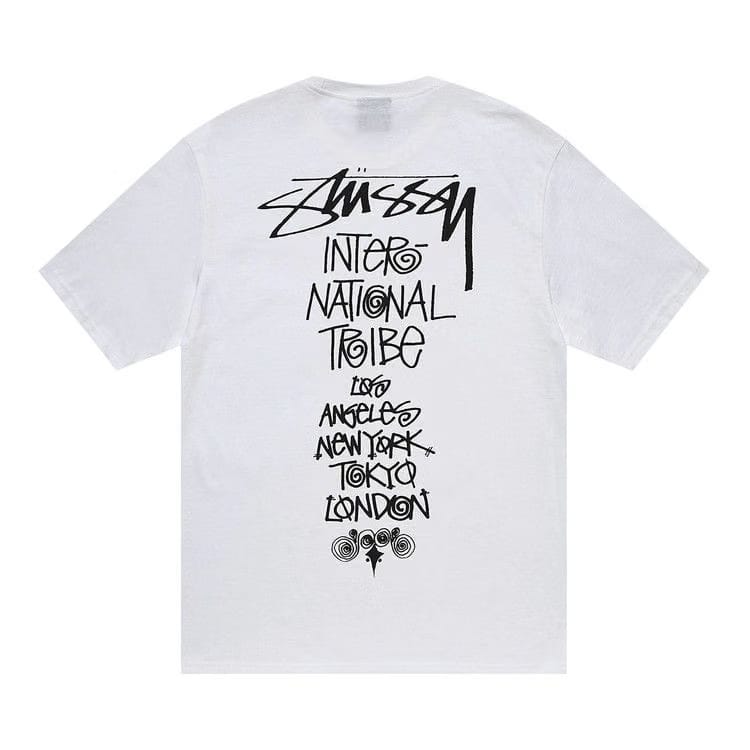 Stussy Tribe Stack T-Shirt White