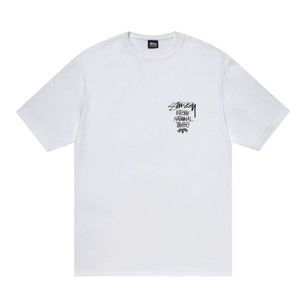 Stussy Tribe Stack T-Shirt White