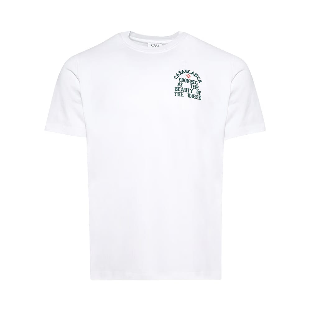 Casablanca Beauty Of The World T-Shirt White