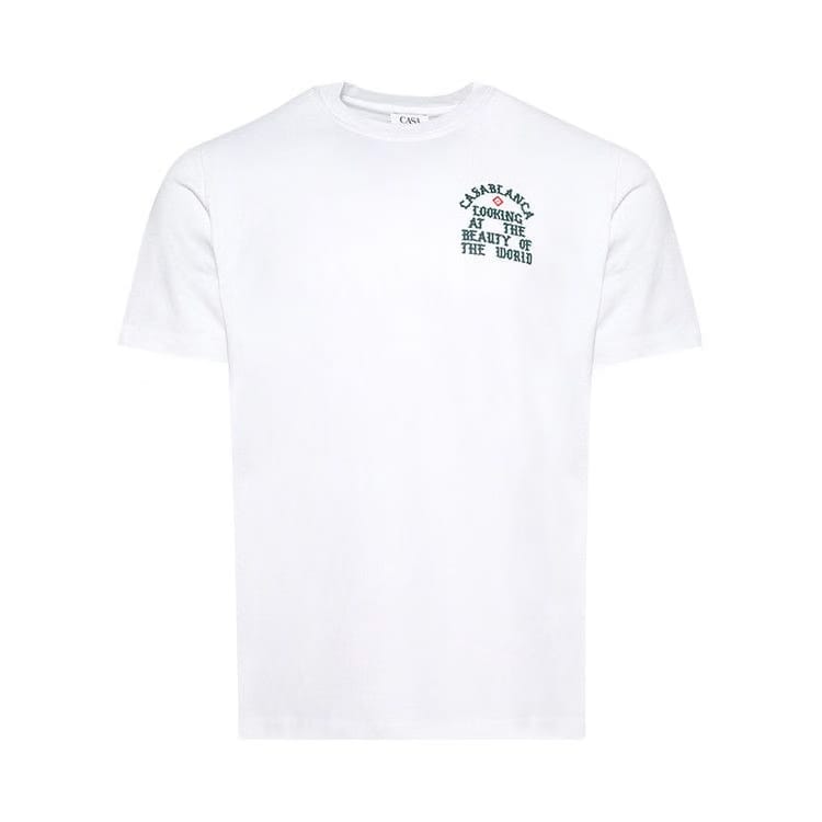 Casablanca Beauty Of The World T-Shirt White
