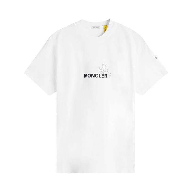 Moncler Genius x Fragment Design Shorts-Sleeve T-Shirt White