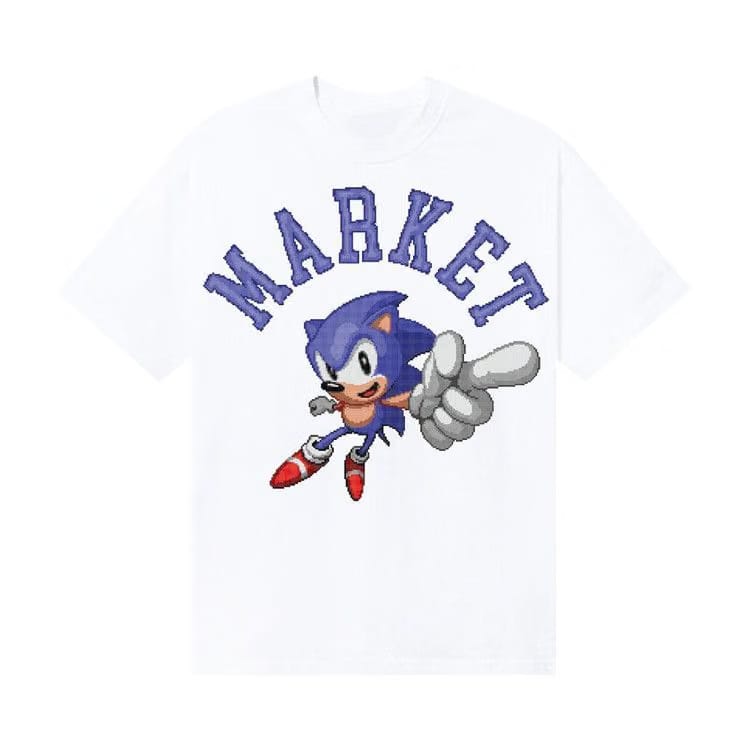 Market x Sonic No.1 T-Shirt White