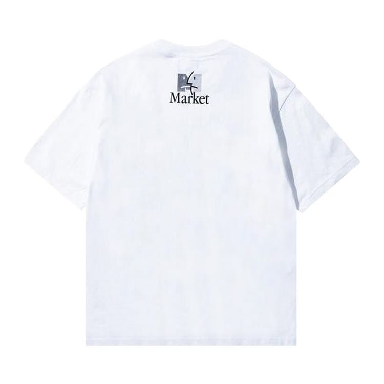 Market Good Screen Comic T-Shirt White