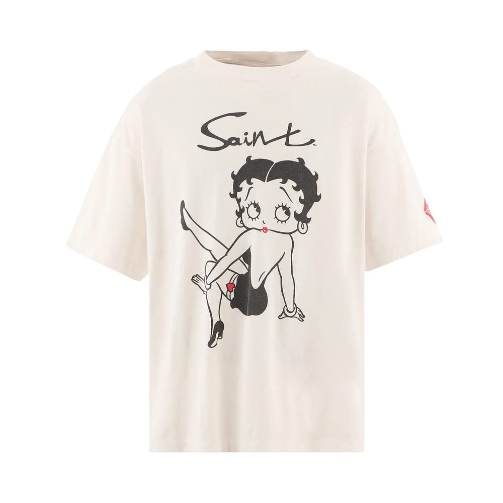 SAINT Mxxxxxx Betty T-Shirt White