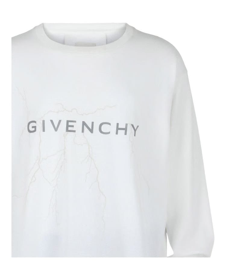 Givenchy Logo Print T-Shirt White