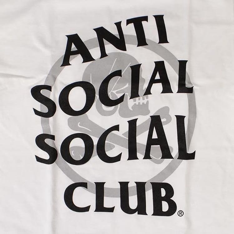 Anti Social Social Club x Neighborhood Cambered T-Shirt White
