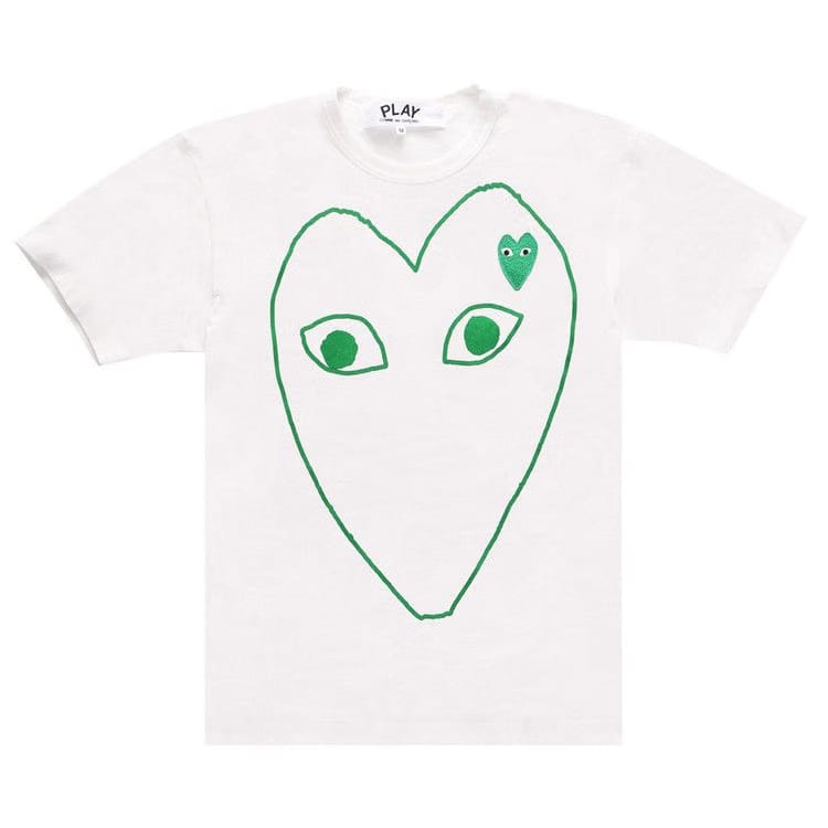 Comme des Garçons PLAY Printed T-Shirt White