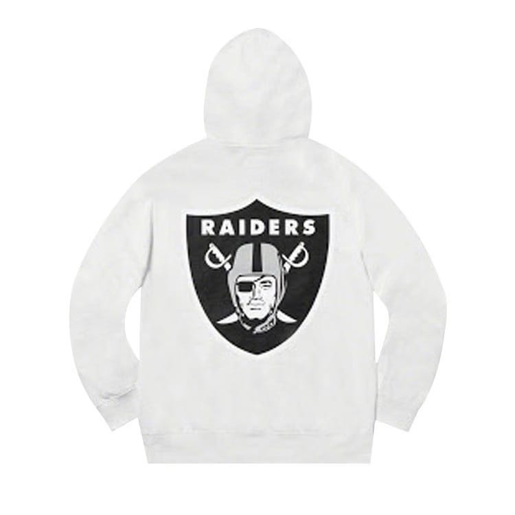 Supreme x NFL Raiders '47 Hoodie White