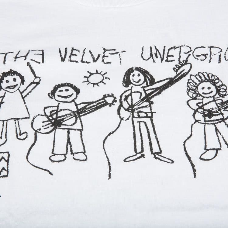 Supreme The Velvet Underground Drawing T-Shirt White
