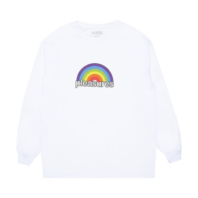 Pleasures Good Time Long-Sleeve T-Shirt White