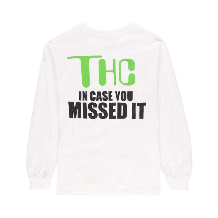 Pleasures Thc Long-Sleeve T-Shirt White