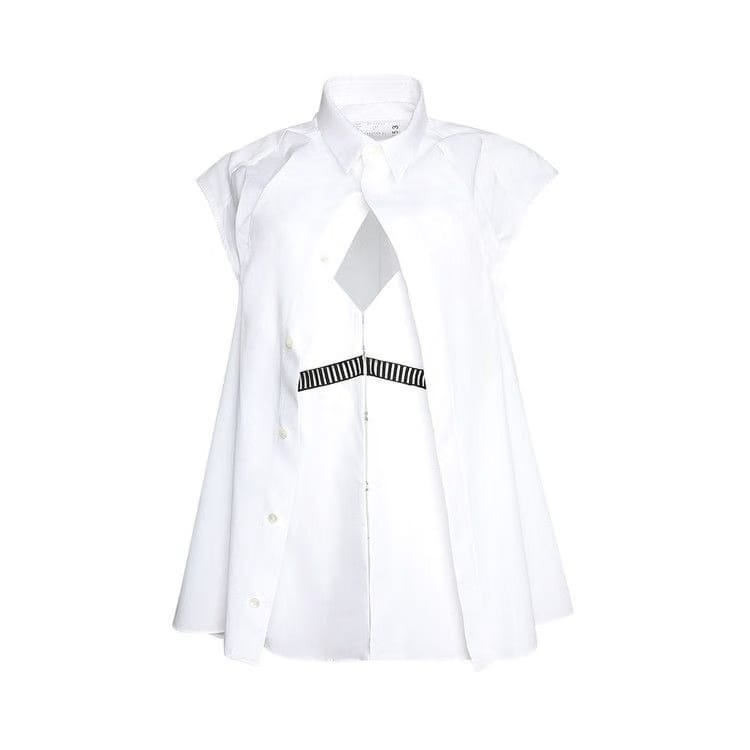 Sacai Poplin Shirt Off White