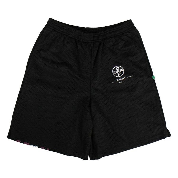 Off-White Mesh Track Shorts Black