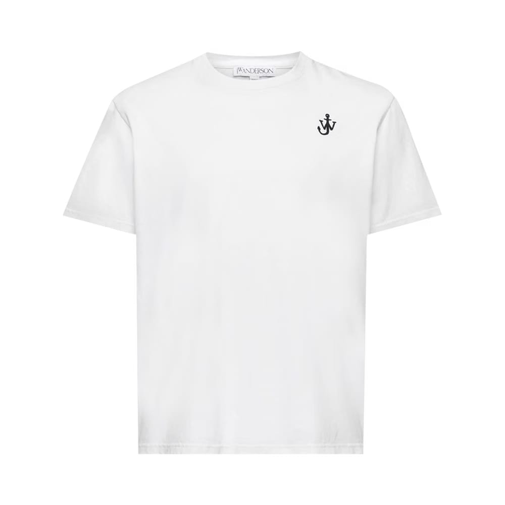 JW Anderson Anchor Embroidery T-Shirt White