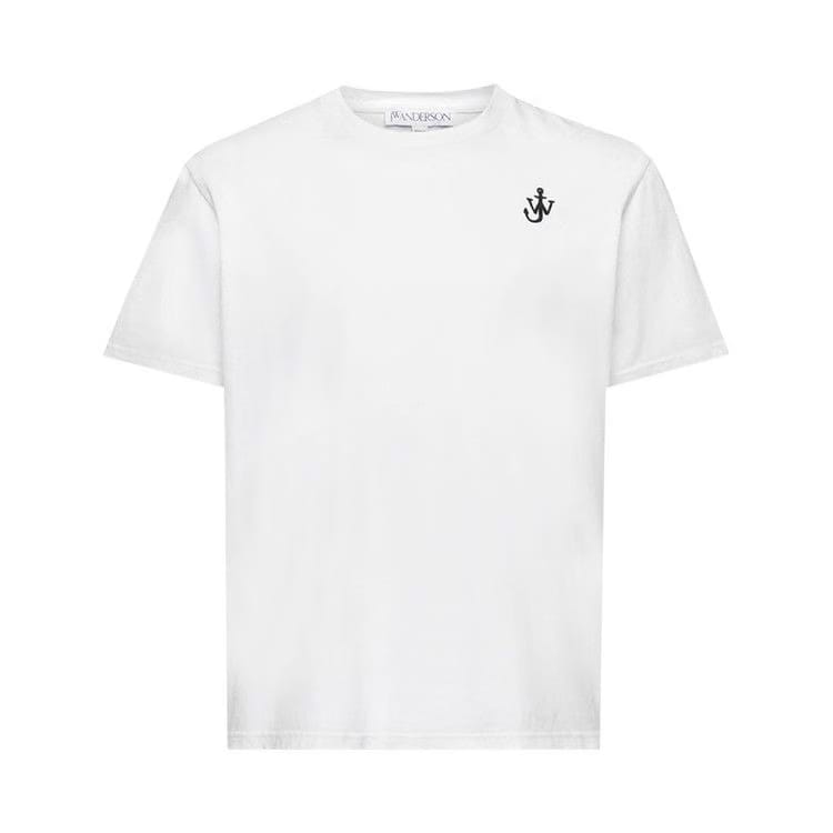 JW Anderson Anchor Embroidery T-Shirt White