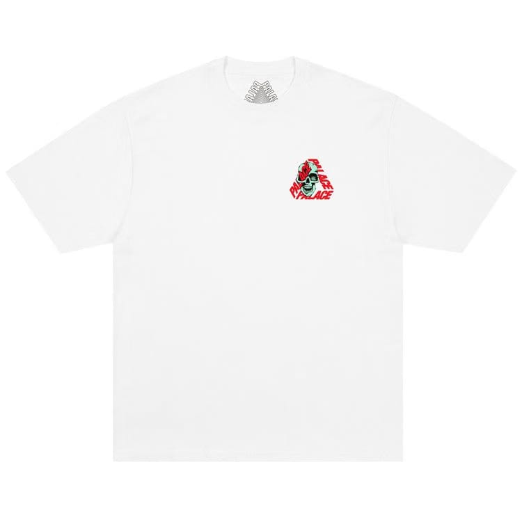 Palace P3 Skull T-Shirt White