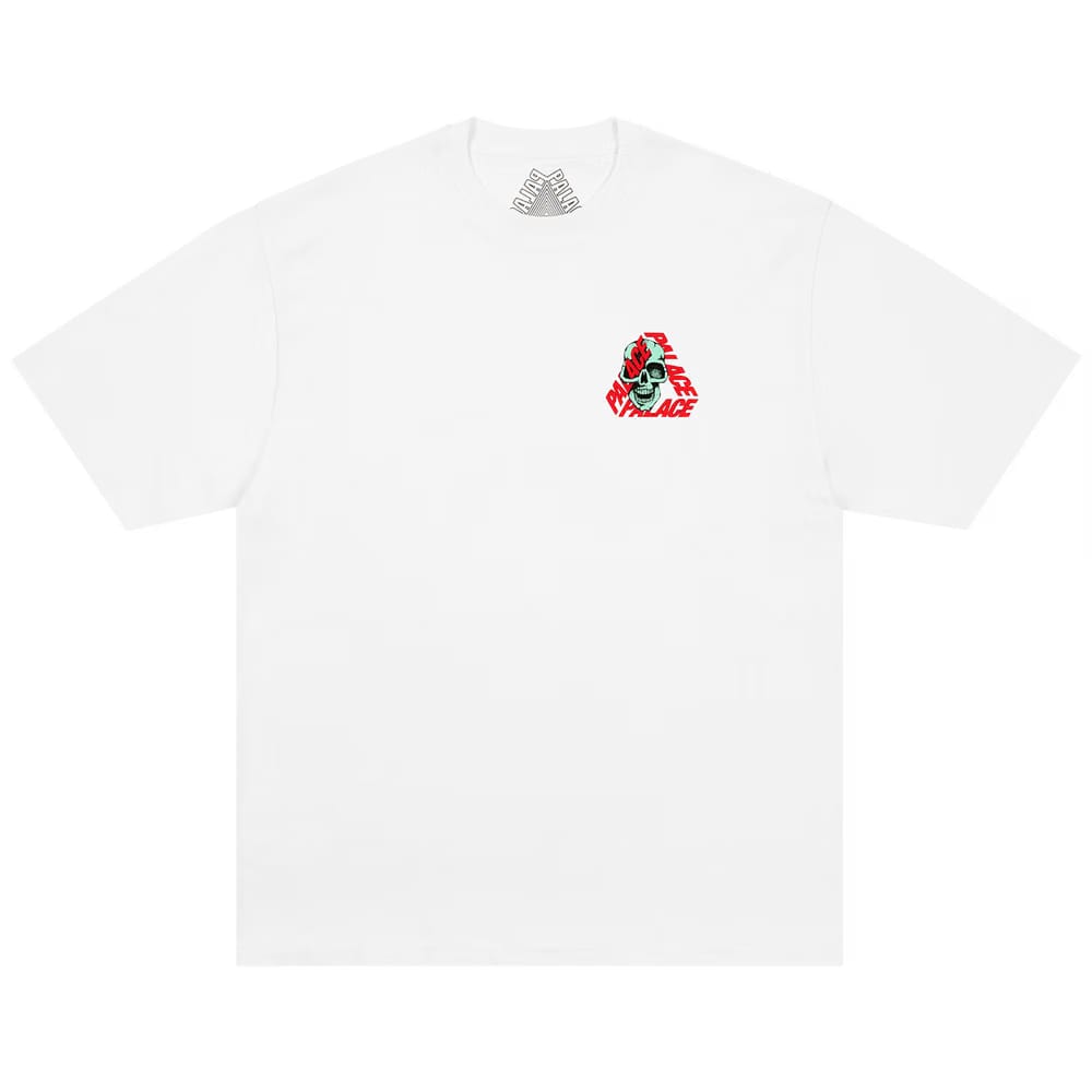 Palace P3 Skull T-Shirt White