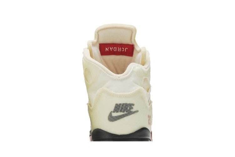 Off-White x Air Jordan 5 Retro SP PS Sail