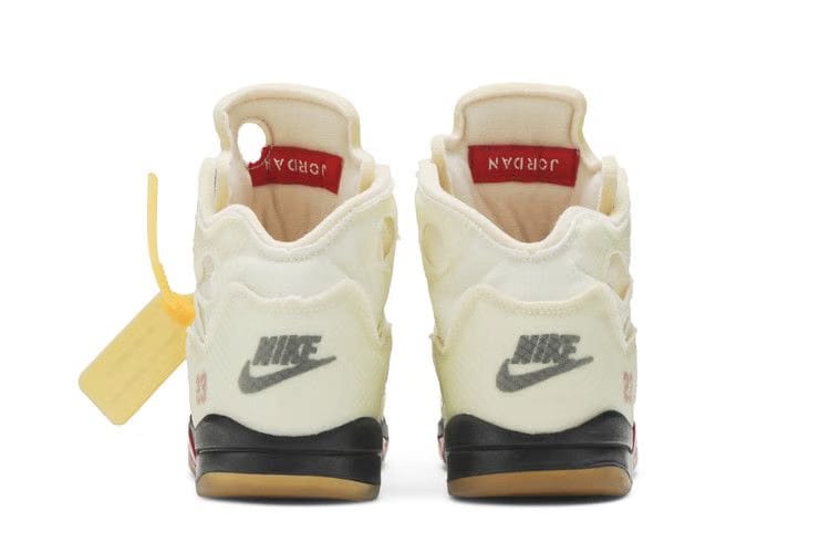 Off-White x Air Jordan 5 Retro SP PS Sail