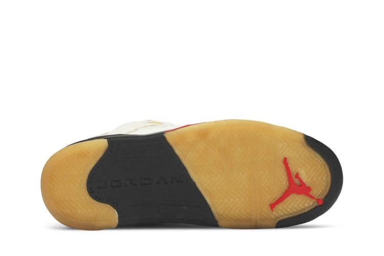 Off-White x Air Jordan 5 Retro SP PS Sail