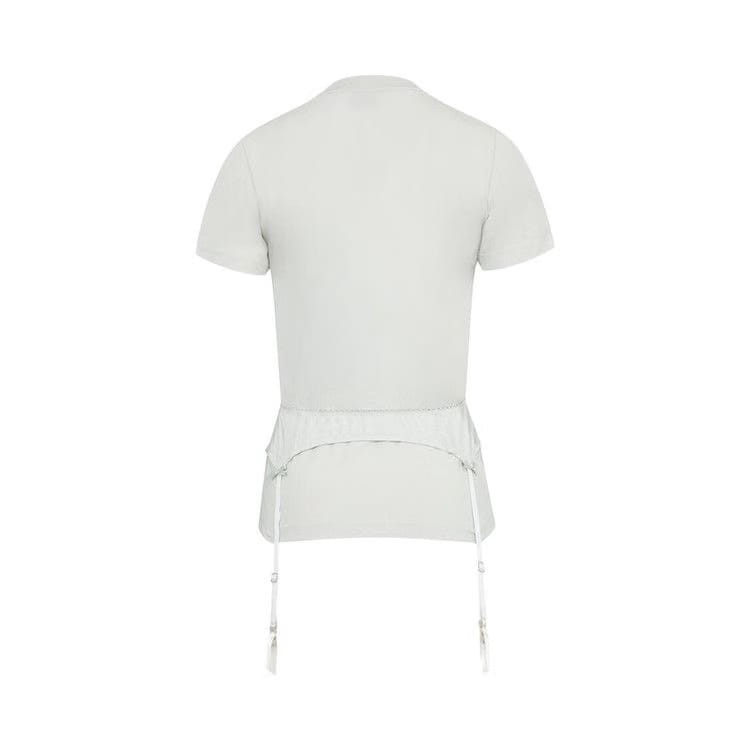 Balenciaga Lingerie T-Shirt Dirty White